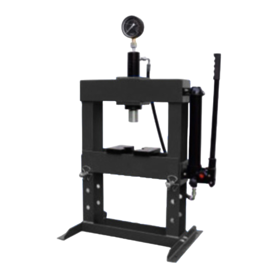 Black Widow BD-PRESS-10H Instructions