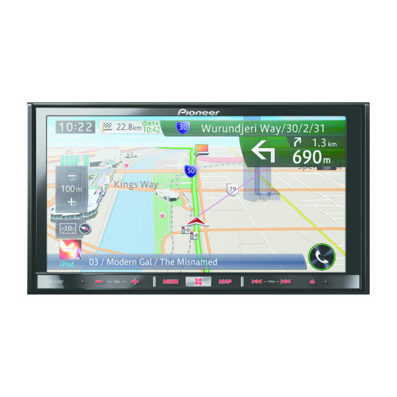 Pioneer AVIC-F950DAB Operation Manual