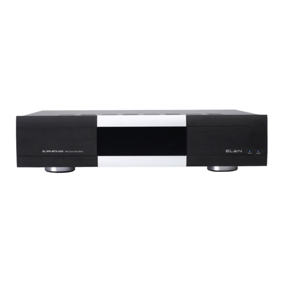 Elan s86a Installation Manual