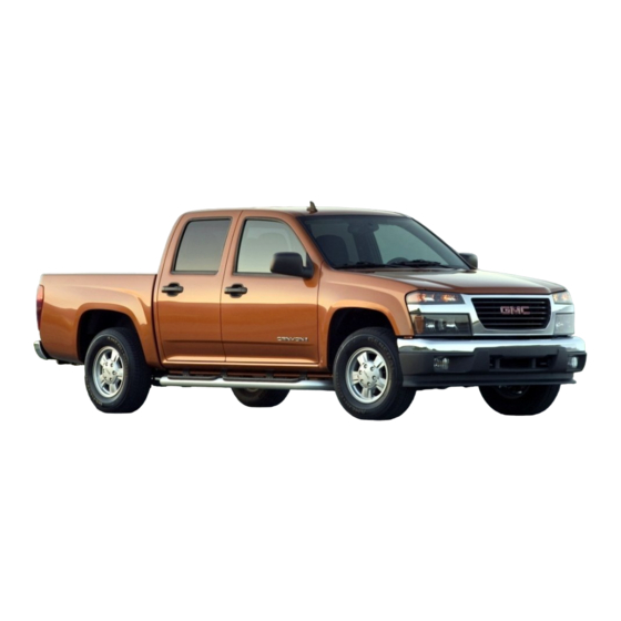 GMC Canyon 2004 Owner's Manual