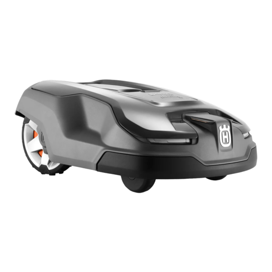 Husqvarna Automower 310 Quick Manual