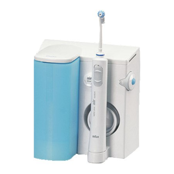 Braun Oral-B OxyJet MD 15 User Manual