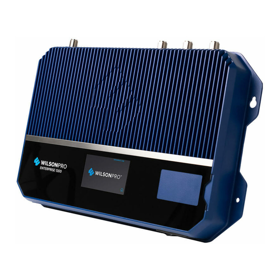 WILSON PRO ENTERPRISE 1300 Installation Manual