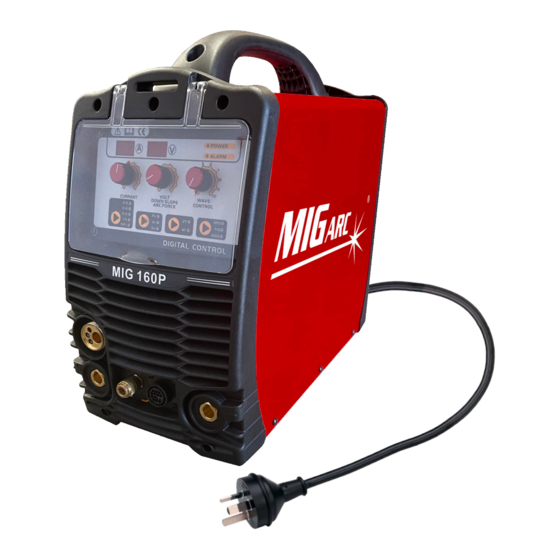 GWS MIG 160 Instruction Manual