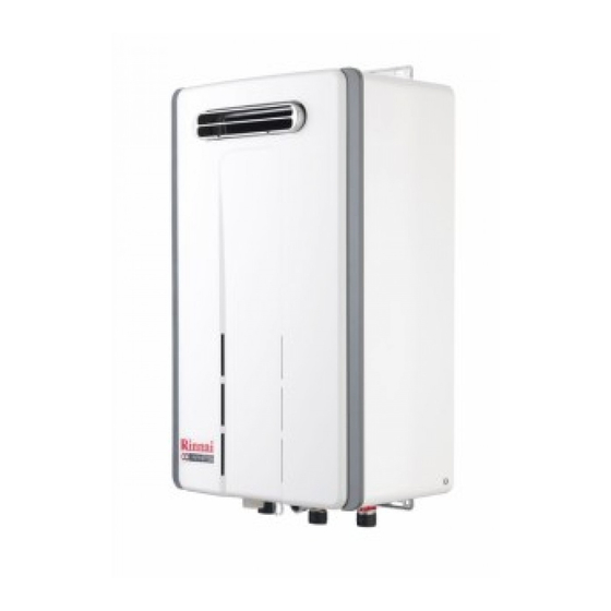 Rinnai Infinity 32i Installation And User Manual