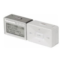 Panasonic SV-MP710VGH Manual
