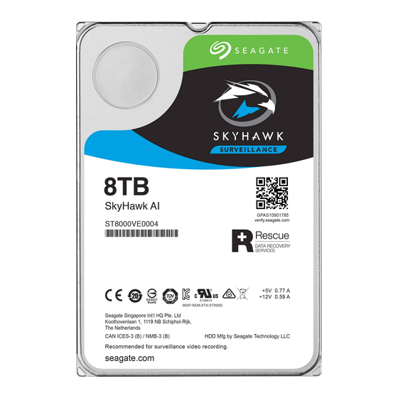 Seagate SKYHAWK AI Product Manual