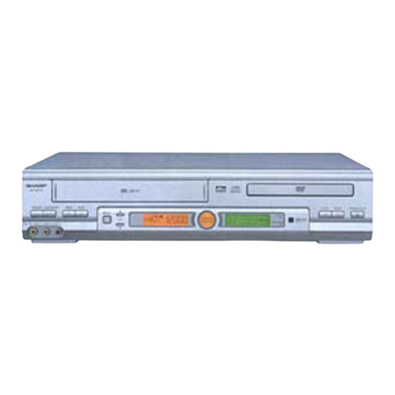 Sharp DV-NC70RU DVD VCR Combo Manuals