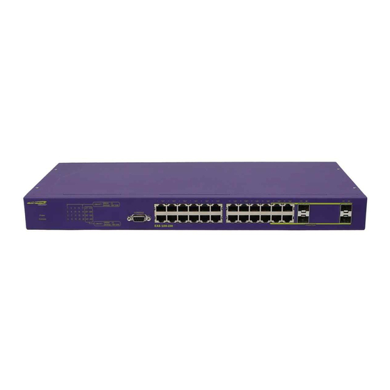 Extreme Networks EAS 100-24t Switch Hardware Installation Manual