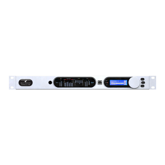 User Manuals: BW Broadcast DSPXtra-FM Audio Processor