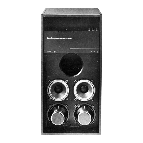 Audio Pro B4-200 Service Manual