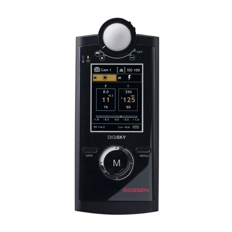 Gossen MetraWatt DIGISKY User Manual