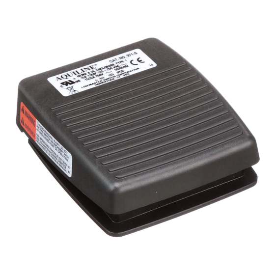Linemaster AQUILINE 971-S Manual