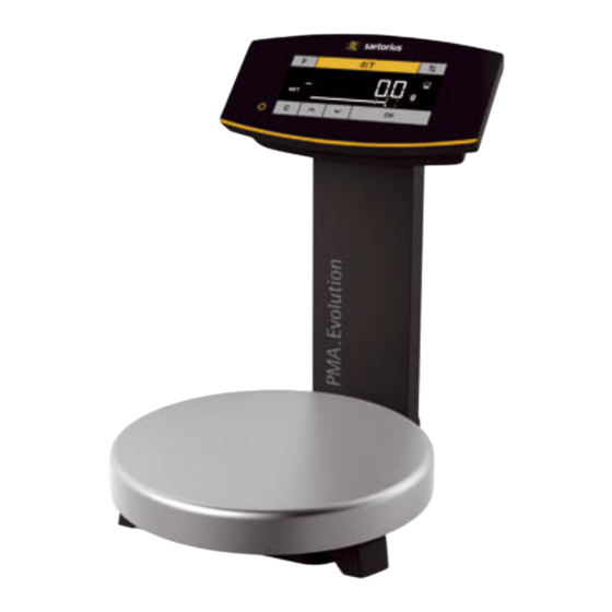 Sartorius PMA.Evolution Installation Instructions Manual