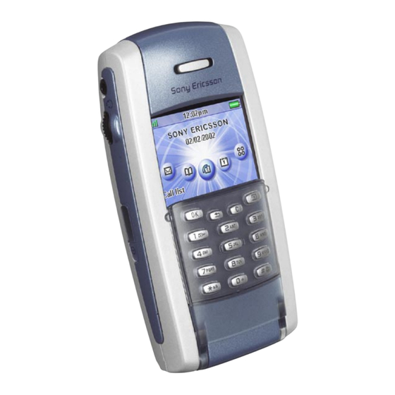 Sony Ericsson P800 User Manual
