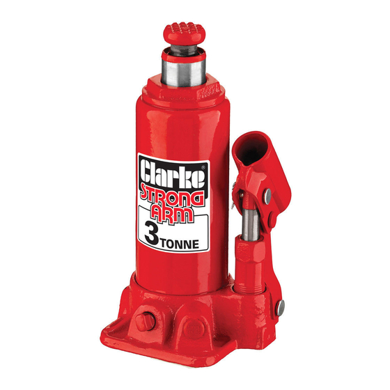 Clarke Strong-Arm CBJ2B Operation And Maintenance Instructions