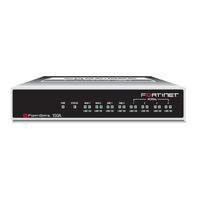 Fortinet Gate-100A Install Manual