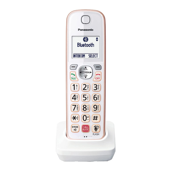 Panasonic KX-TGDA83 Phone Accessory Manuals