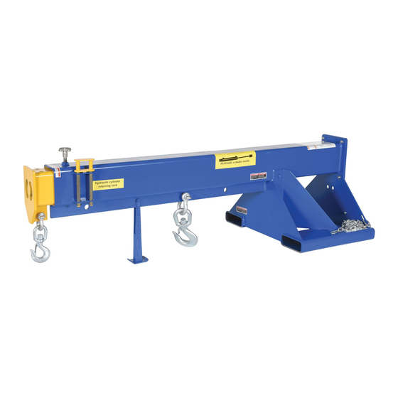 Vestil LM-1T-8-24-HBE-TP Manual
