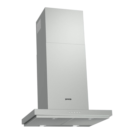 Gorenje WHT631E2X Installation Instructions Manual