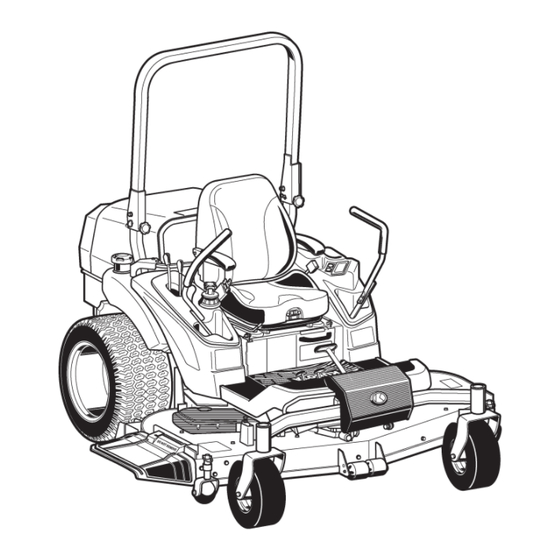 Kubota ZD1511LF Operator's Manual