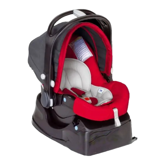 Chicco TRIO FOR ME AUTO FIX Car Seat Manuals