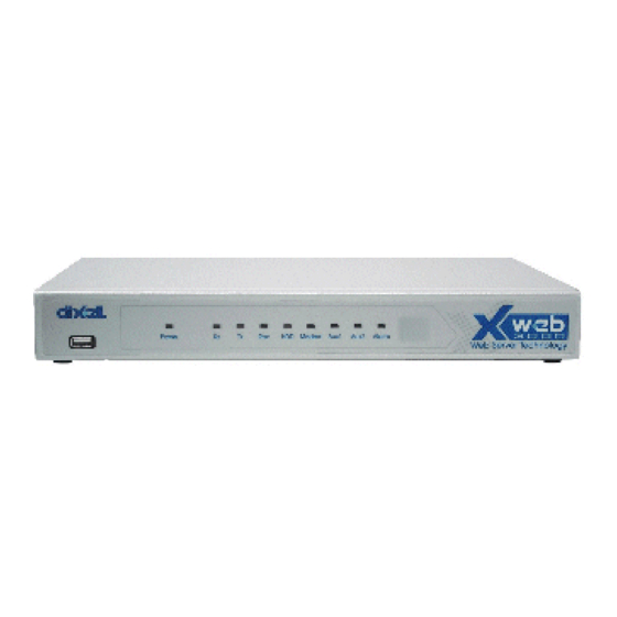dixell Xweb 3000 Operation Manual
