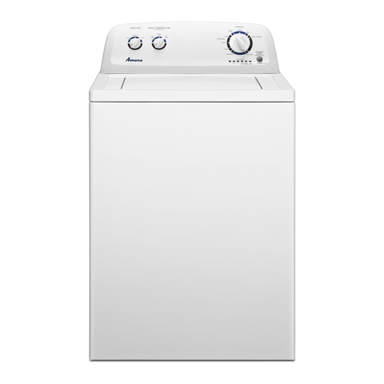 Amana NTW4611BQ1 Use And Care Manual
