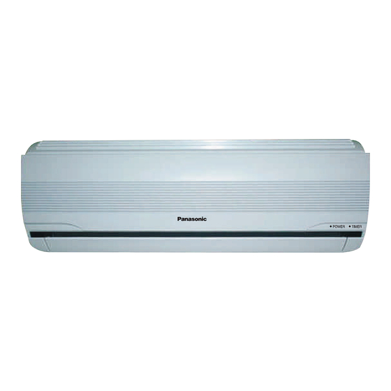 Panasonic CU-SA12CKP Operating Instructions Manual