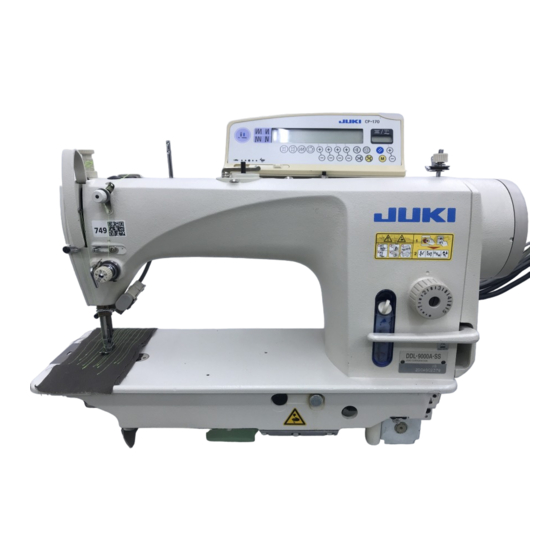 JUKI DDL-9000A Instruction Manual