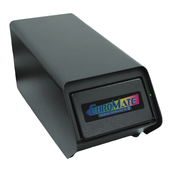 Awareness Technology CHROMATE Operator's Manual