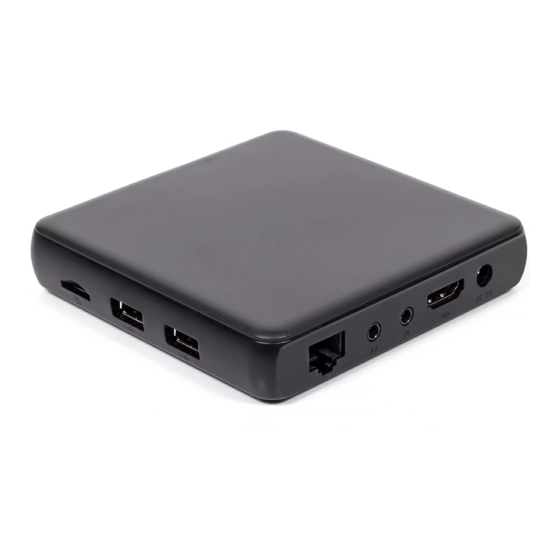 iNeXT TV3 Media Player Manuals