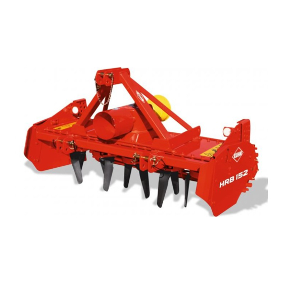 KUHN HRB 122 Operator's Manual