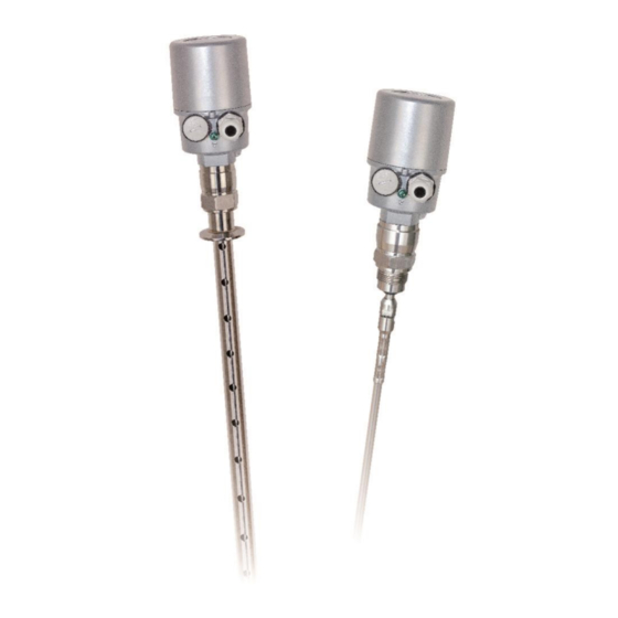 User Manuals: FineTek JTR Series Wave Radar Transmitter