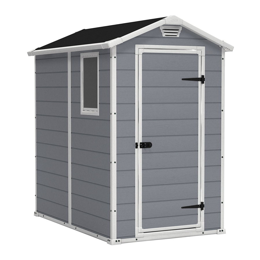 Keter MANOR 4x6S User Manual
