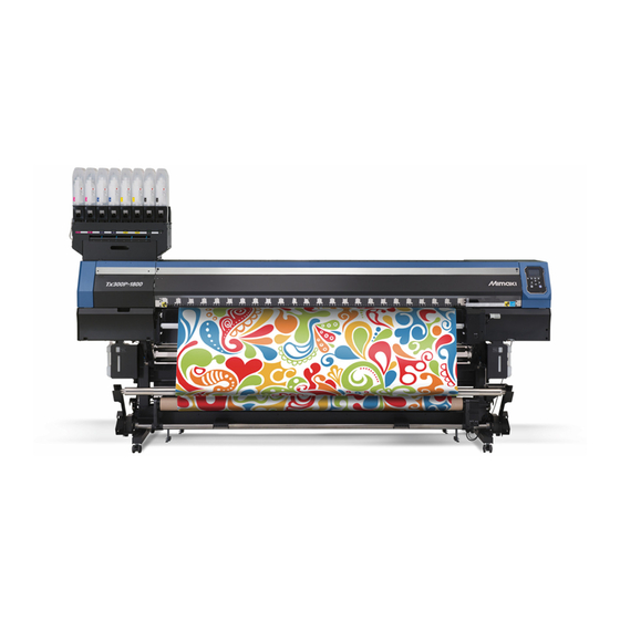 MIMAKI T 300P-1800 Series Manuals