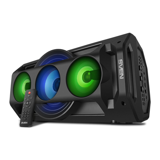 Sven PS-670 User Manual