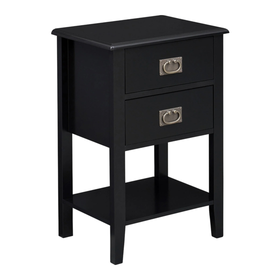 VECELO KHD-HD-NS14-BLK Assembly Instructions