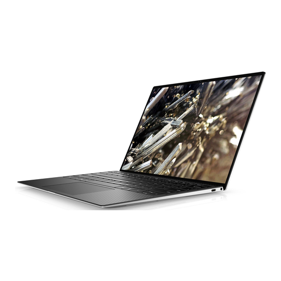 Dell XPS 13-9300 Quick Start Manual