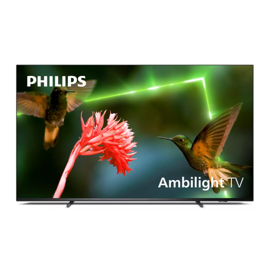 User Manuals: Philips 9507 Series 4K UHD TV