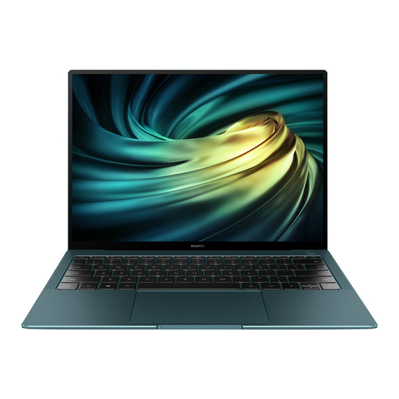 Huawei MateBook X Pro Quick Start Manual