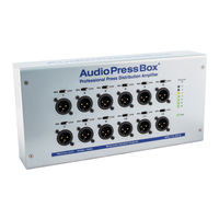 AudioPressBox APB-112 OW-D Owner's Manual