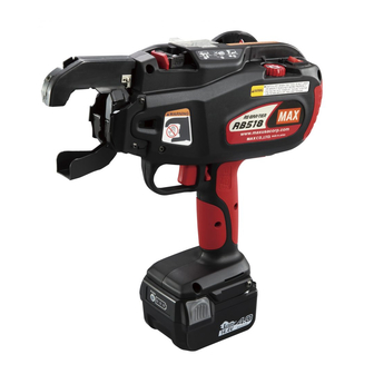 Max RE-BAR-TIER RB398S Instruction Manual And Safety Instructions