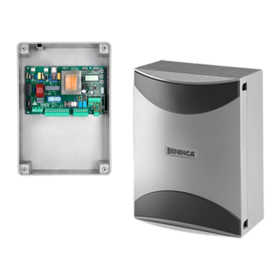Beninca BRAINY Quick Start Manual