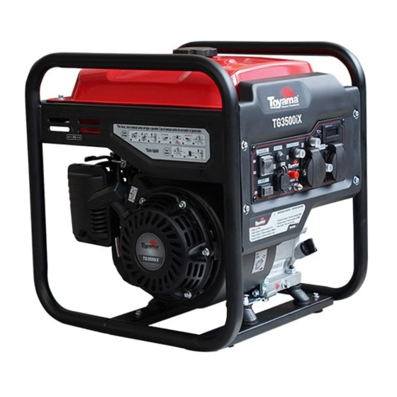 Toyama TG3500iX Owner's Manual
