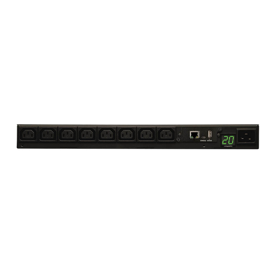 Tripp Lite PDUMNH20HV Specifications