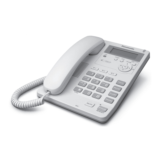 Panasonic KX-TS600FX Operating Instructions Manual