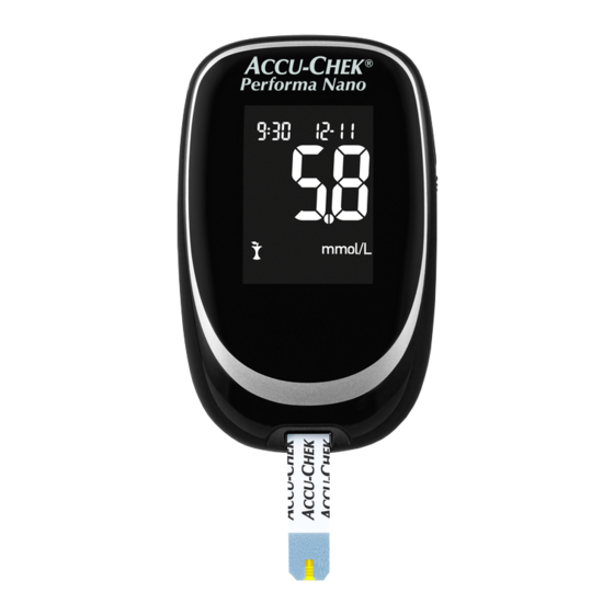 Roche Accu-Chek Performa Nano User Manual