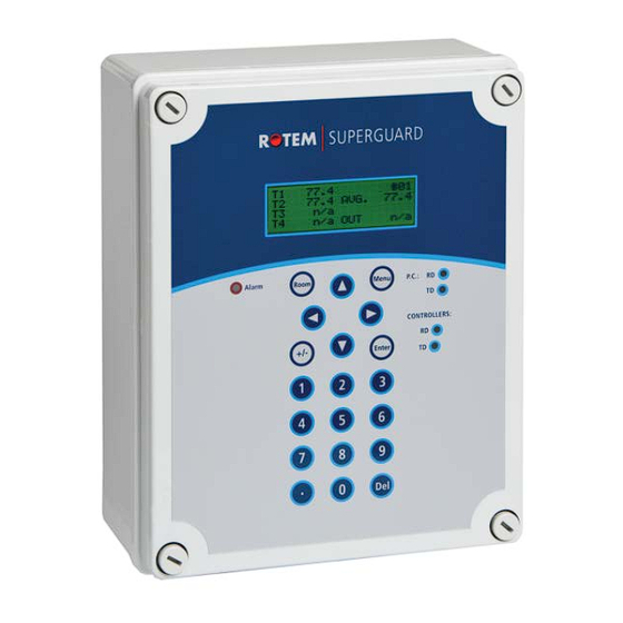 Rotem SuperGuard Installation Manual And User's Manual