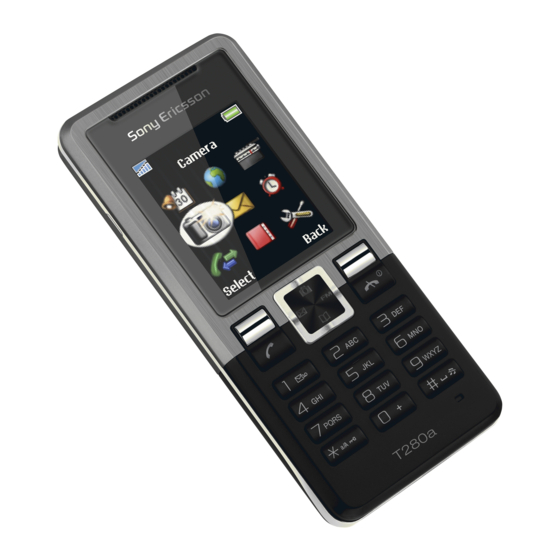 Sony Ericsson T280I User Manual